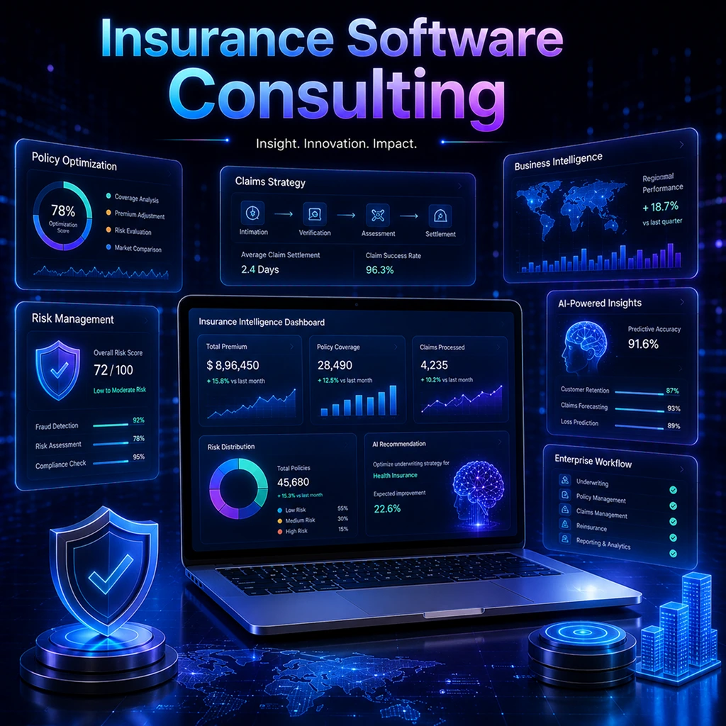 Insurance software advisory services